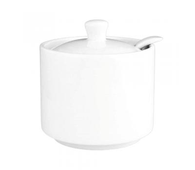 image of Wilkie Small Sugar Bowl 240 ml with Spoon